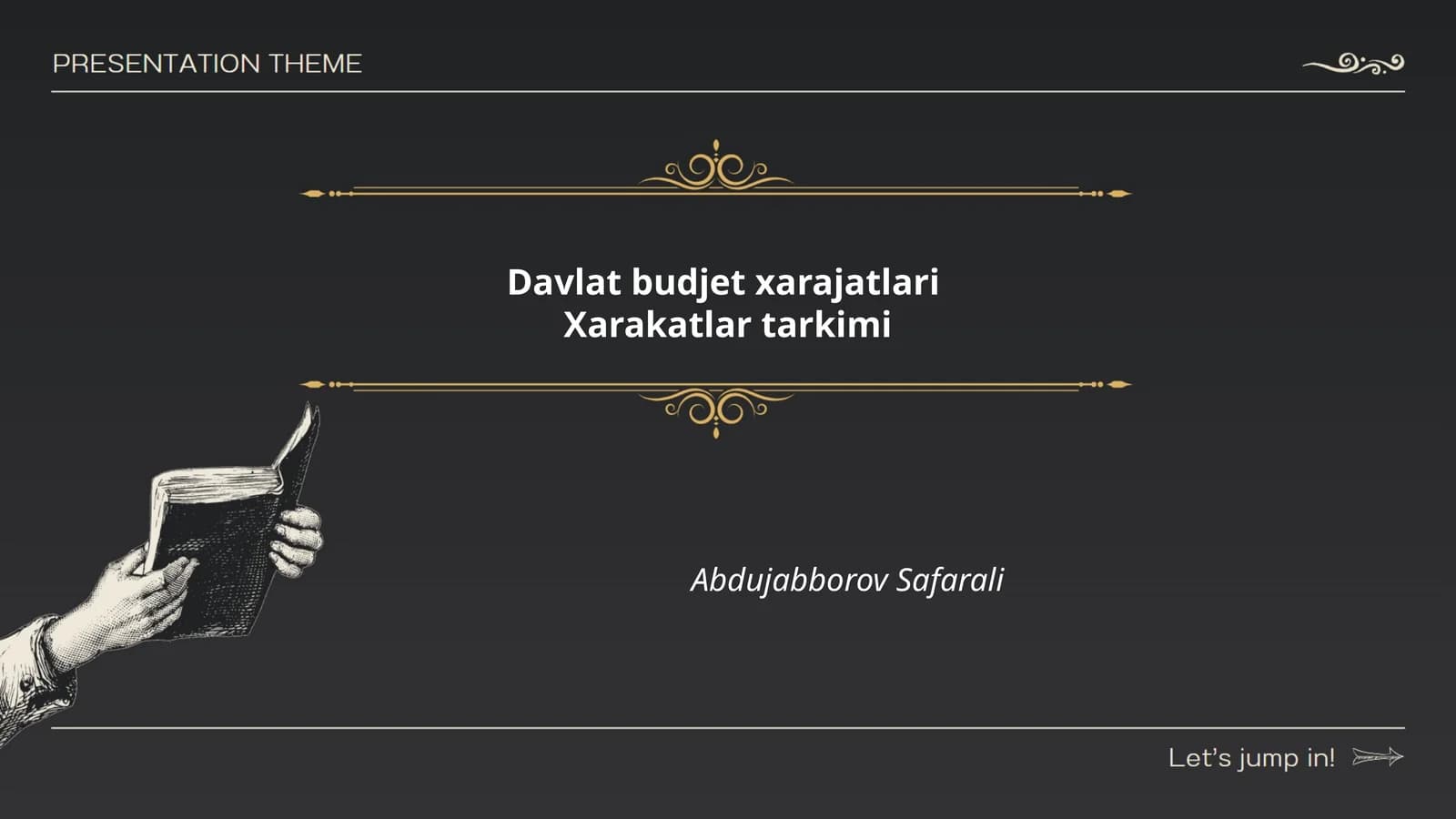Davlat budjet xarajatlari