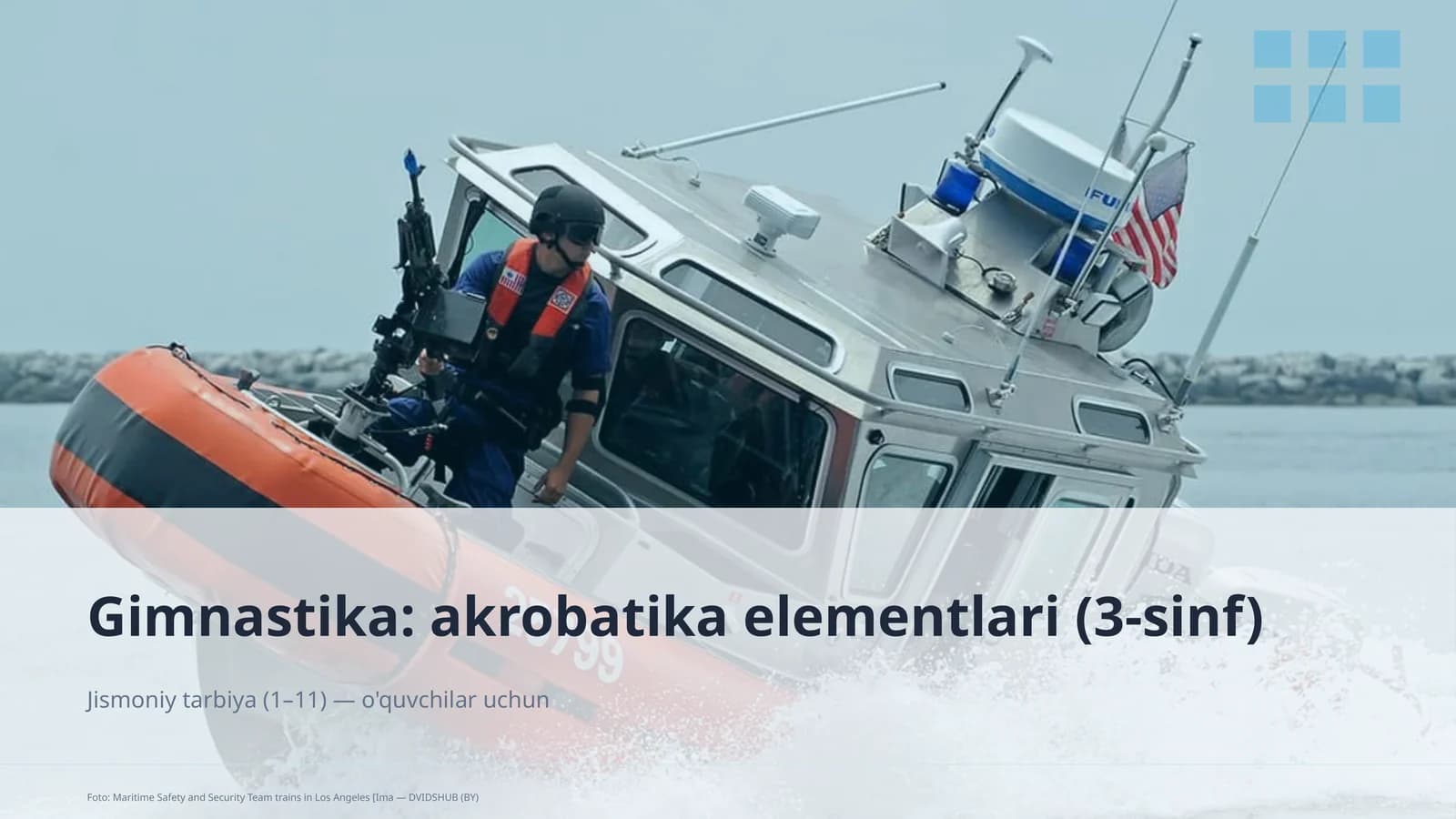 Gimnastika: akrobatika elementlari (3-sinf)