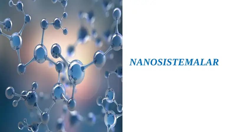 NANOSISTEMALAR