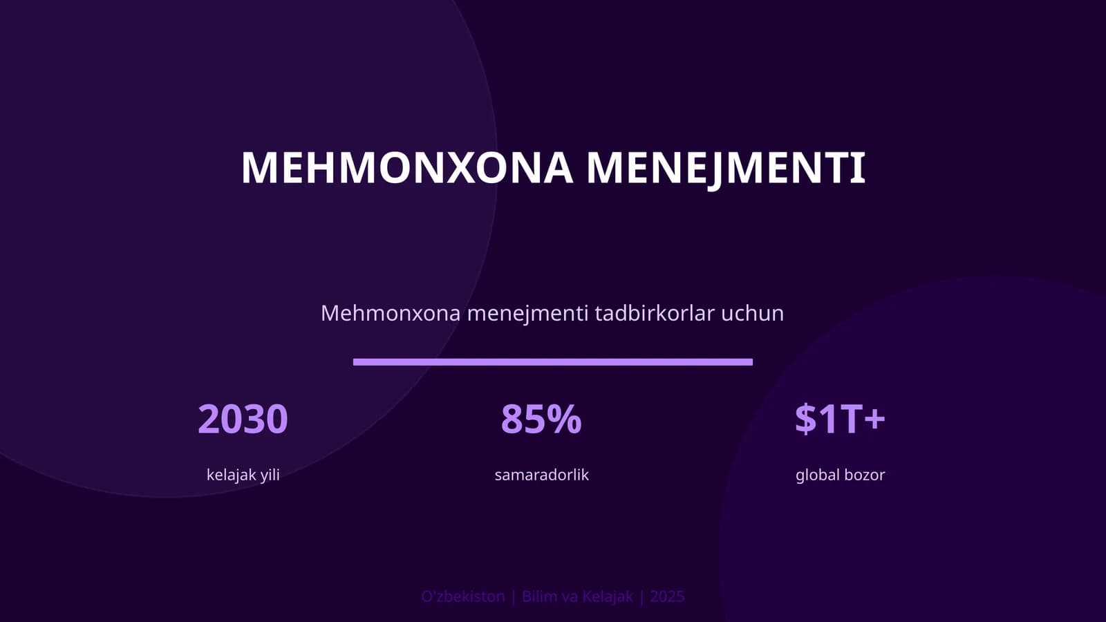 Mehmonxona menejmenti
