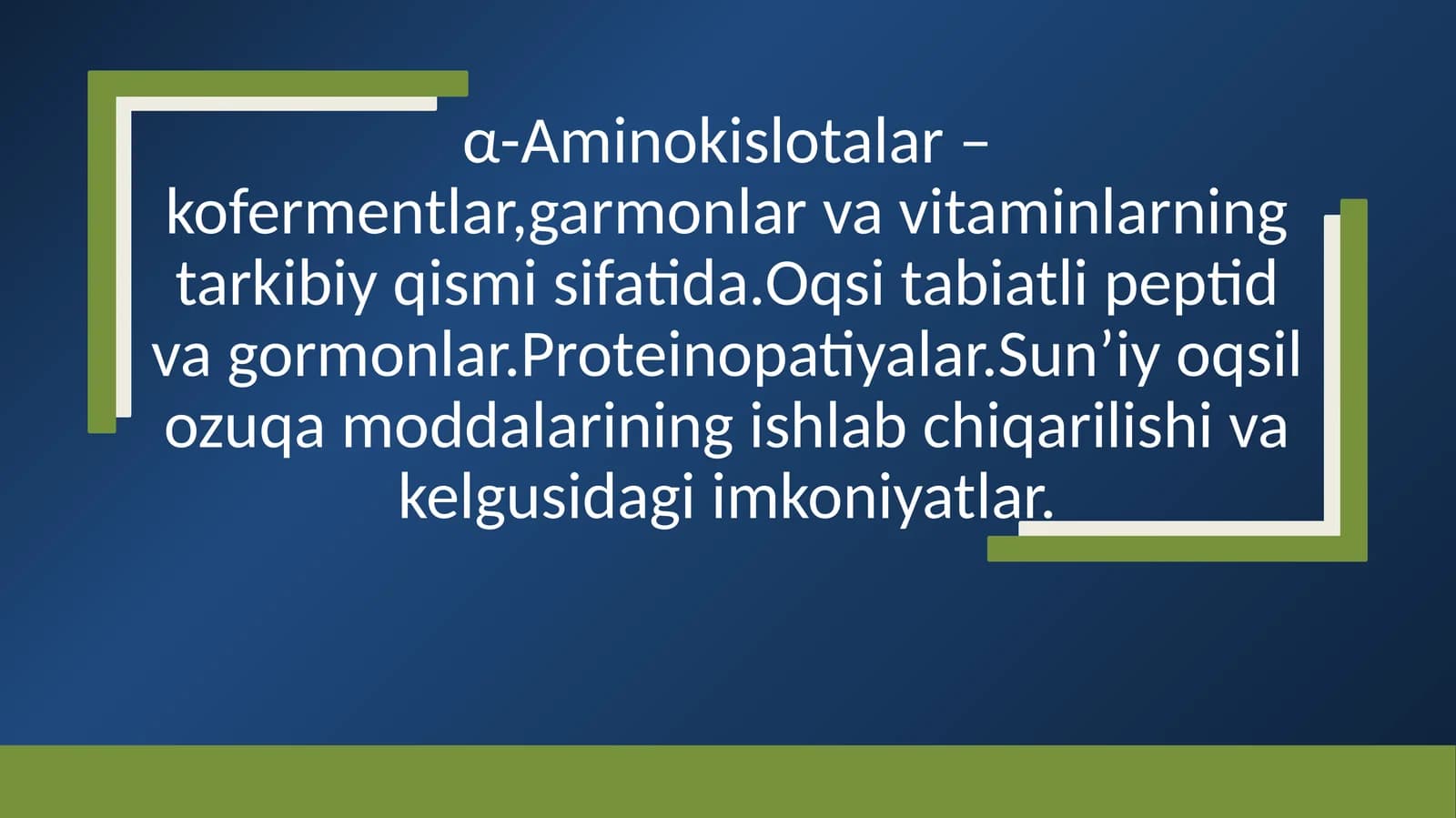 α-Aminokislotalar