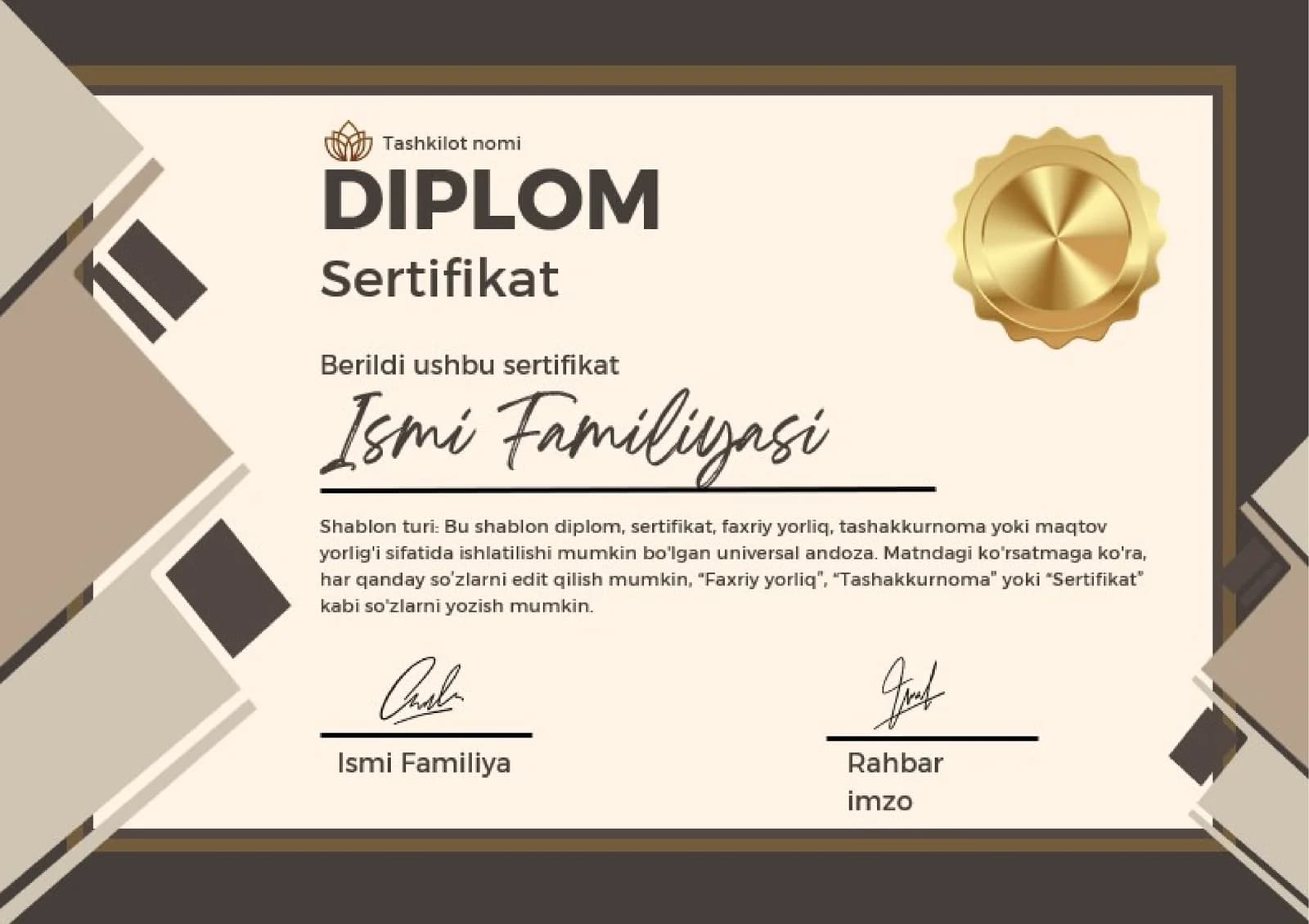 DIPLOM Sertifikat