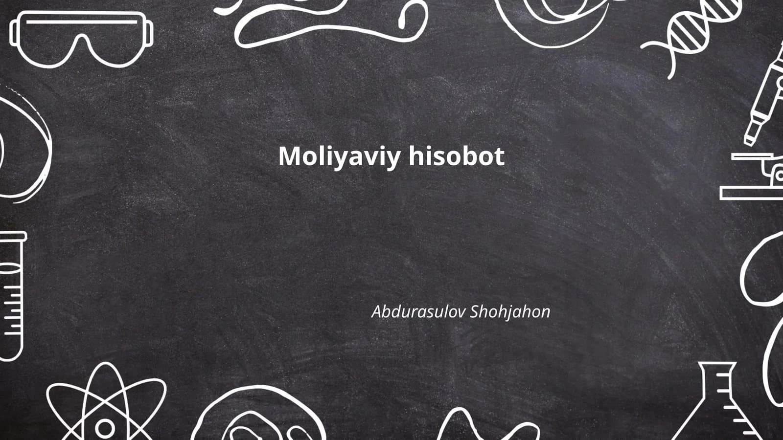 Moliyaviy hisobot