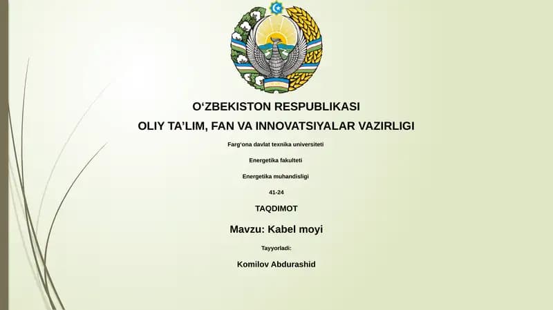 Kabel moyi