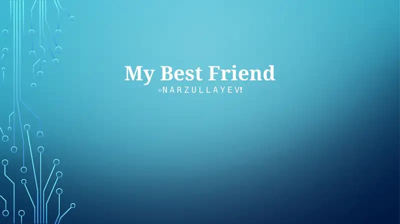 My Best Friend