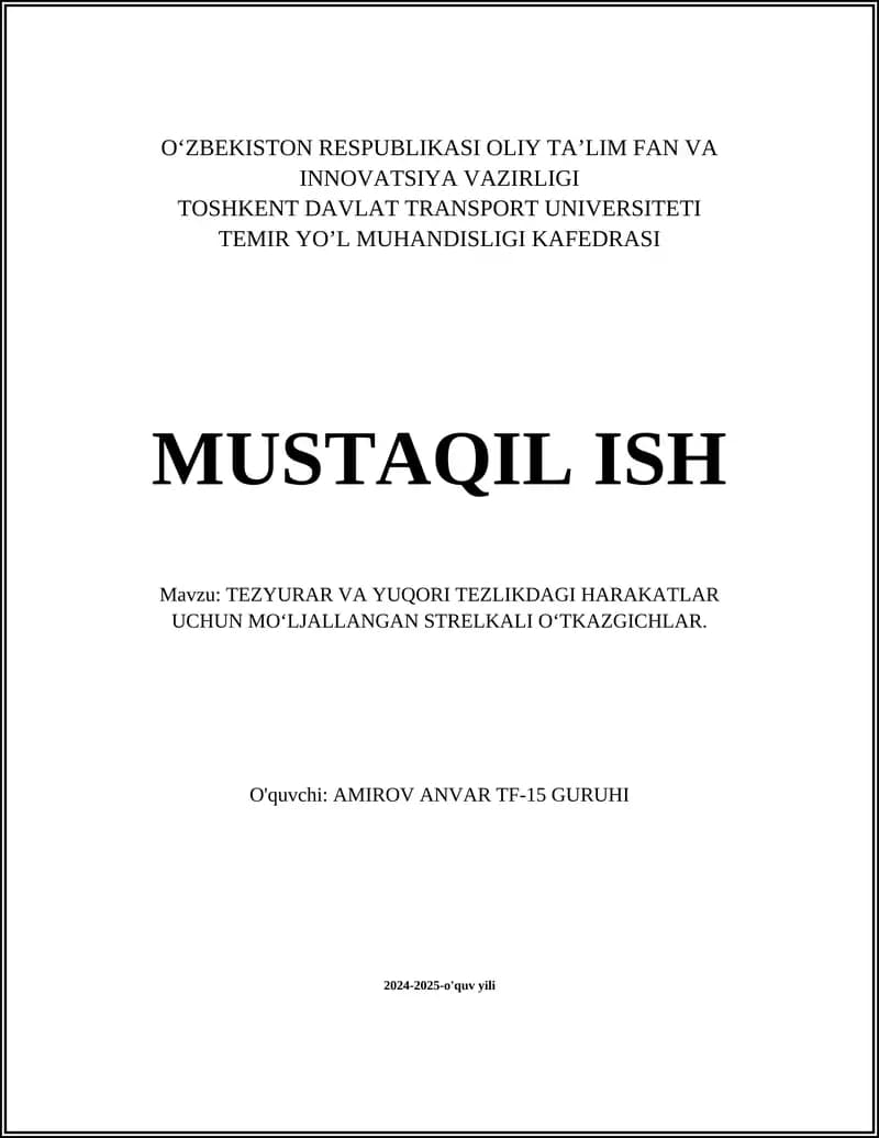 Strelkali o'tkazgichlar