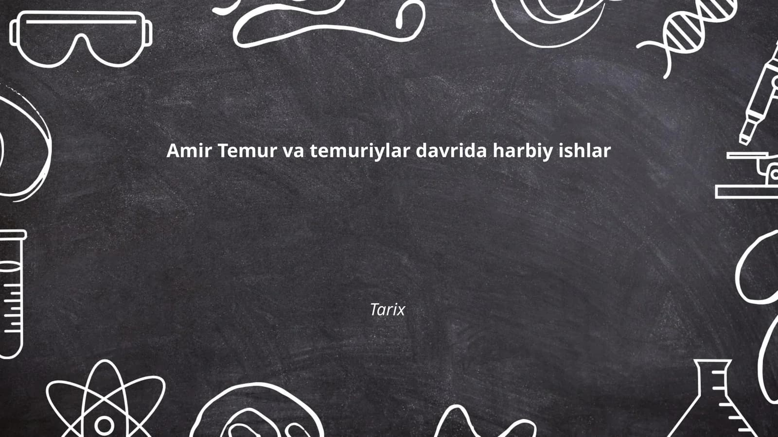 Amir Temur va temuriylar davrida harbiy ishlar