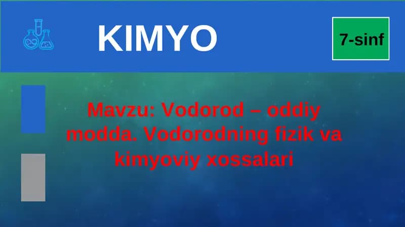 Vodorod