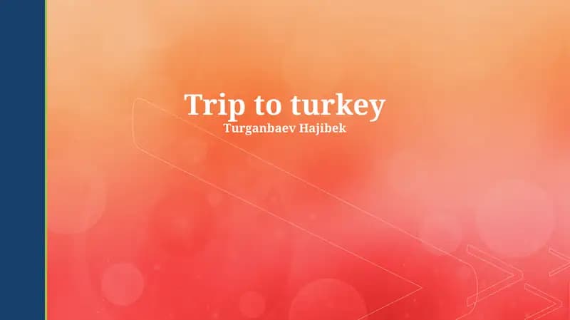 Trip to Turkey