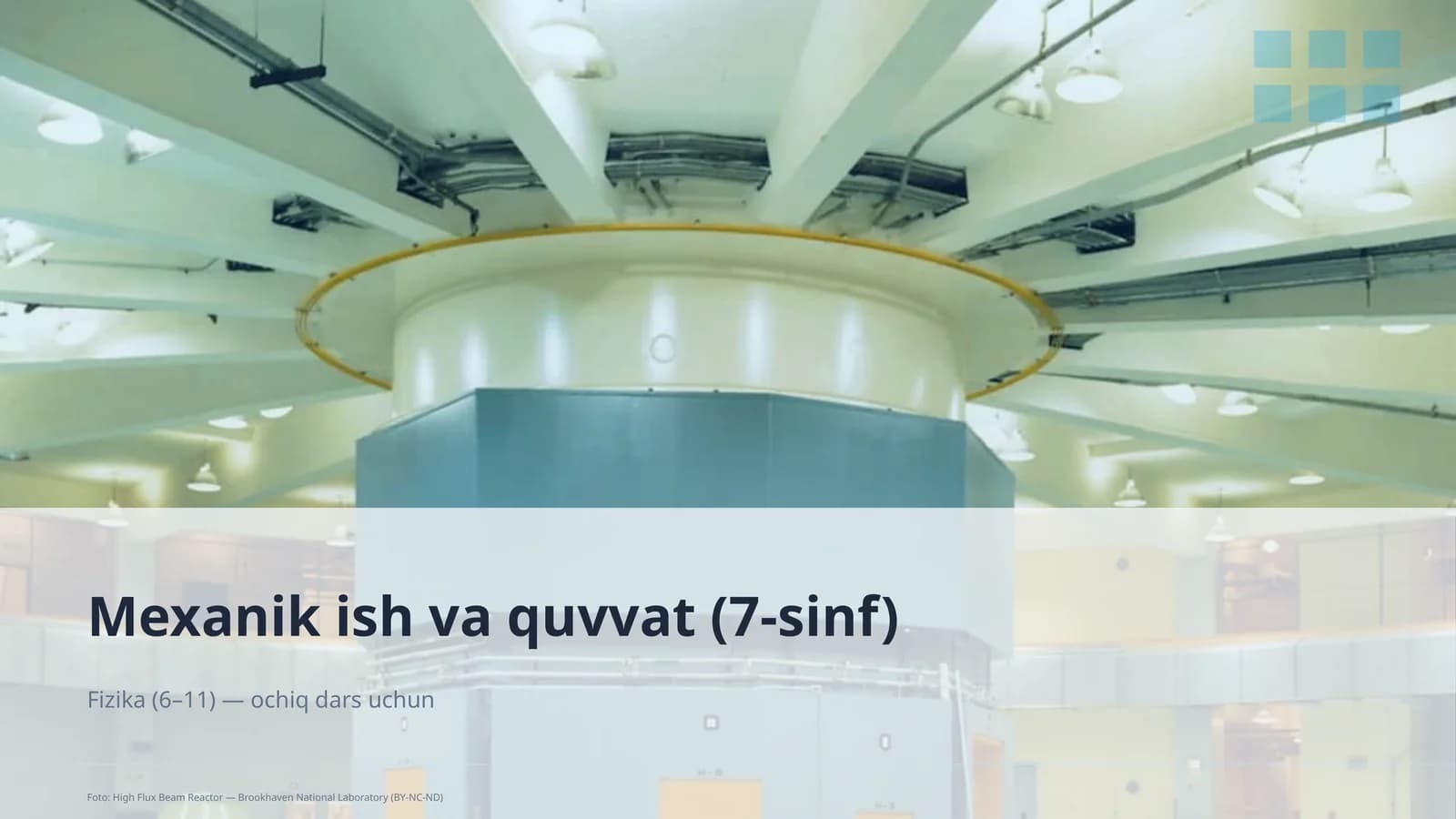 Mexanik ish va quvvat (7-sinf)