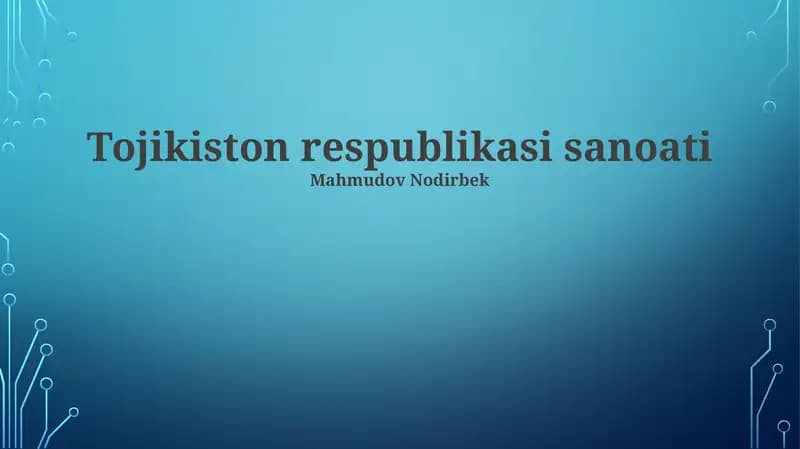 Energetika sanoati