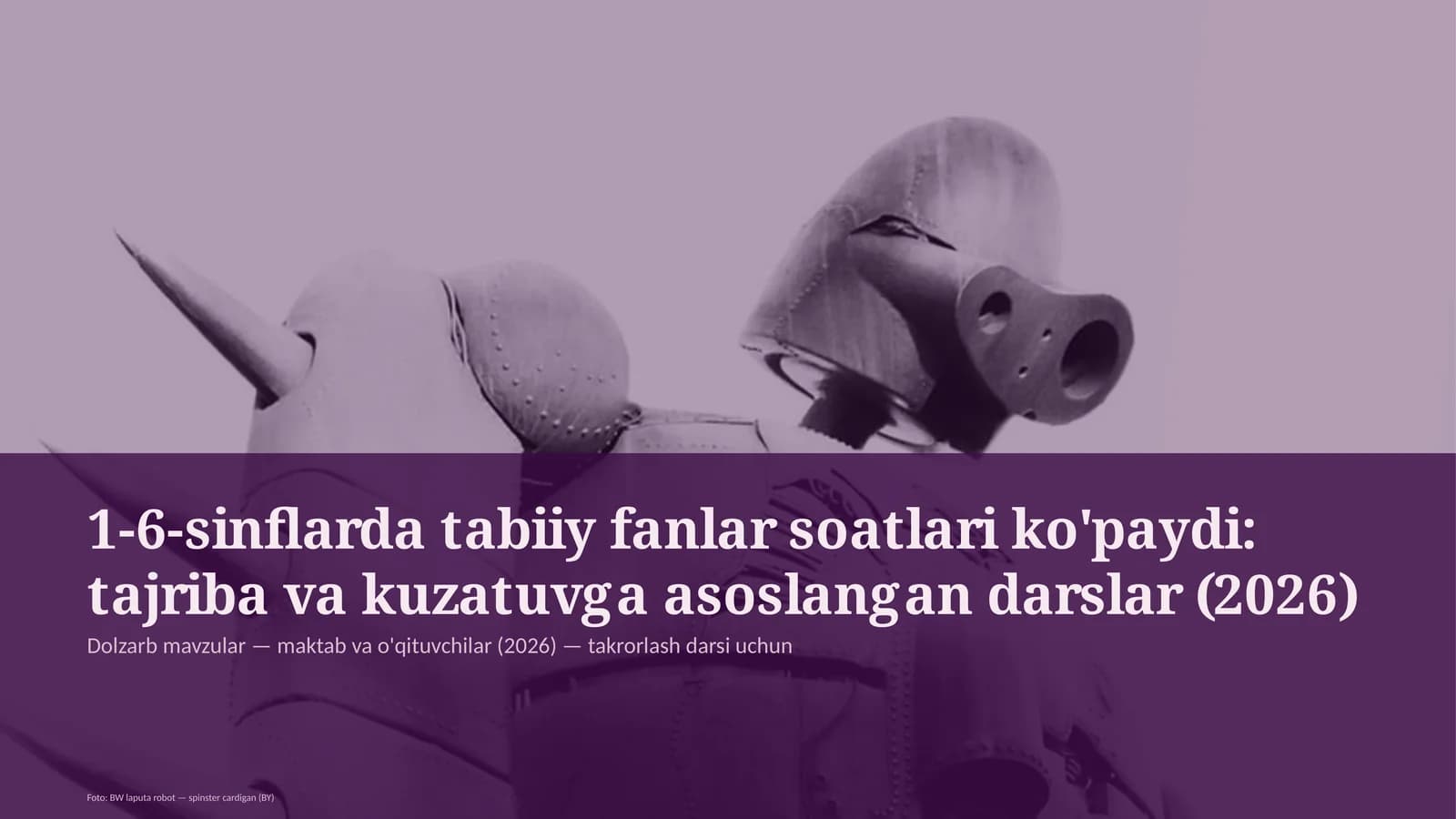 Tabiiy fanlar soatlari