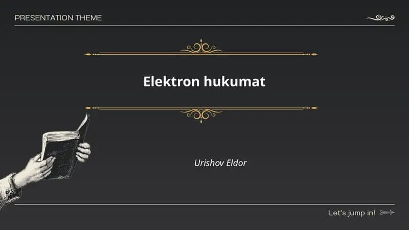 Elektron hukumat