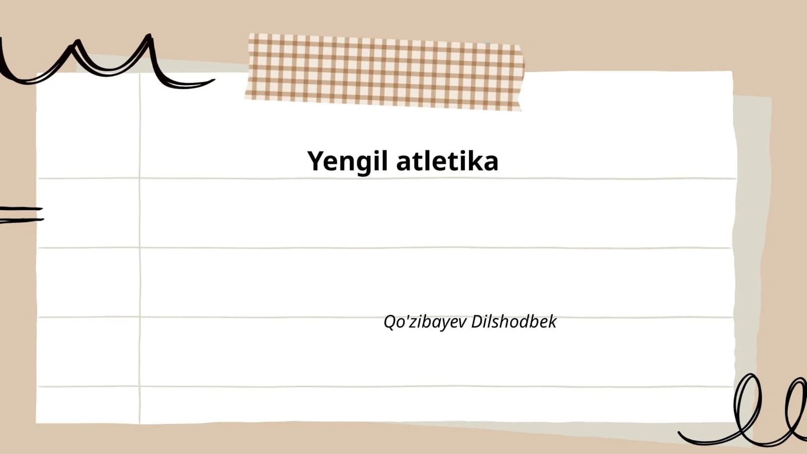 Yengil atletika