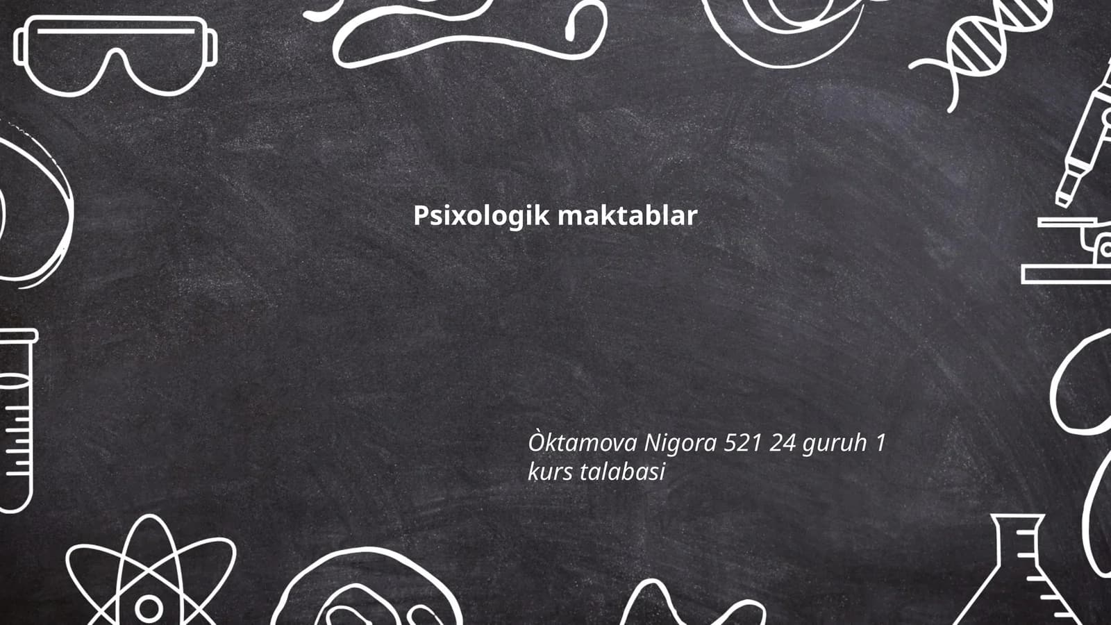 Psixologik maktablar