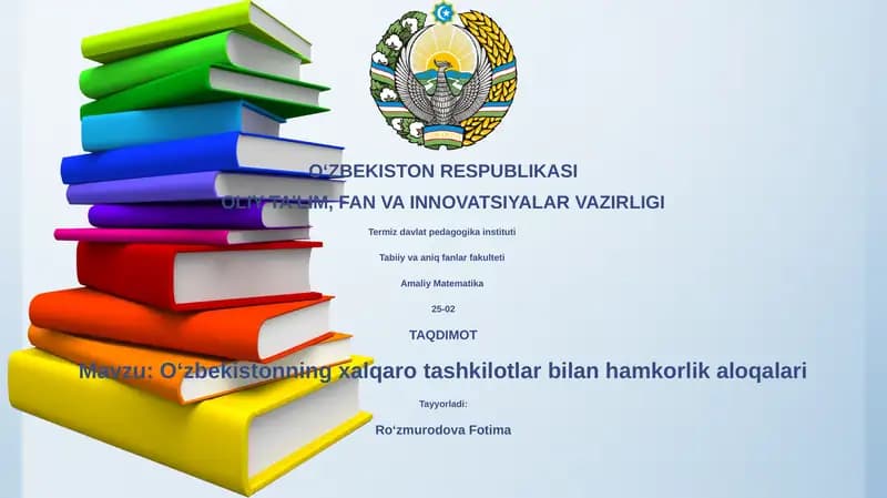 Amaliy Matematika