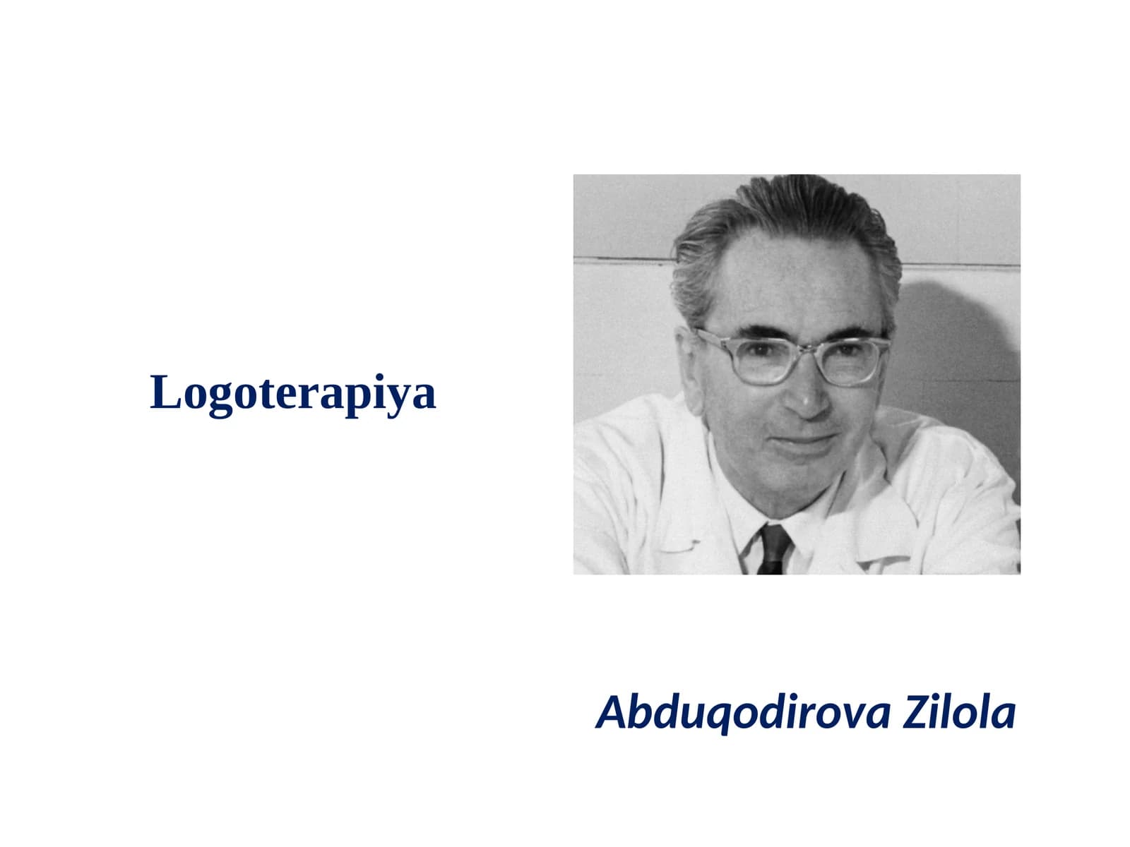 Logoterapiya