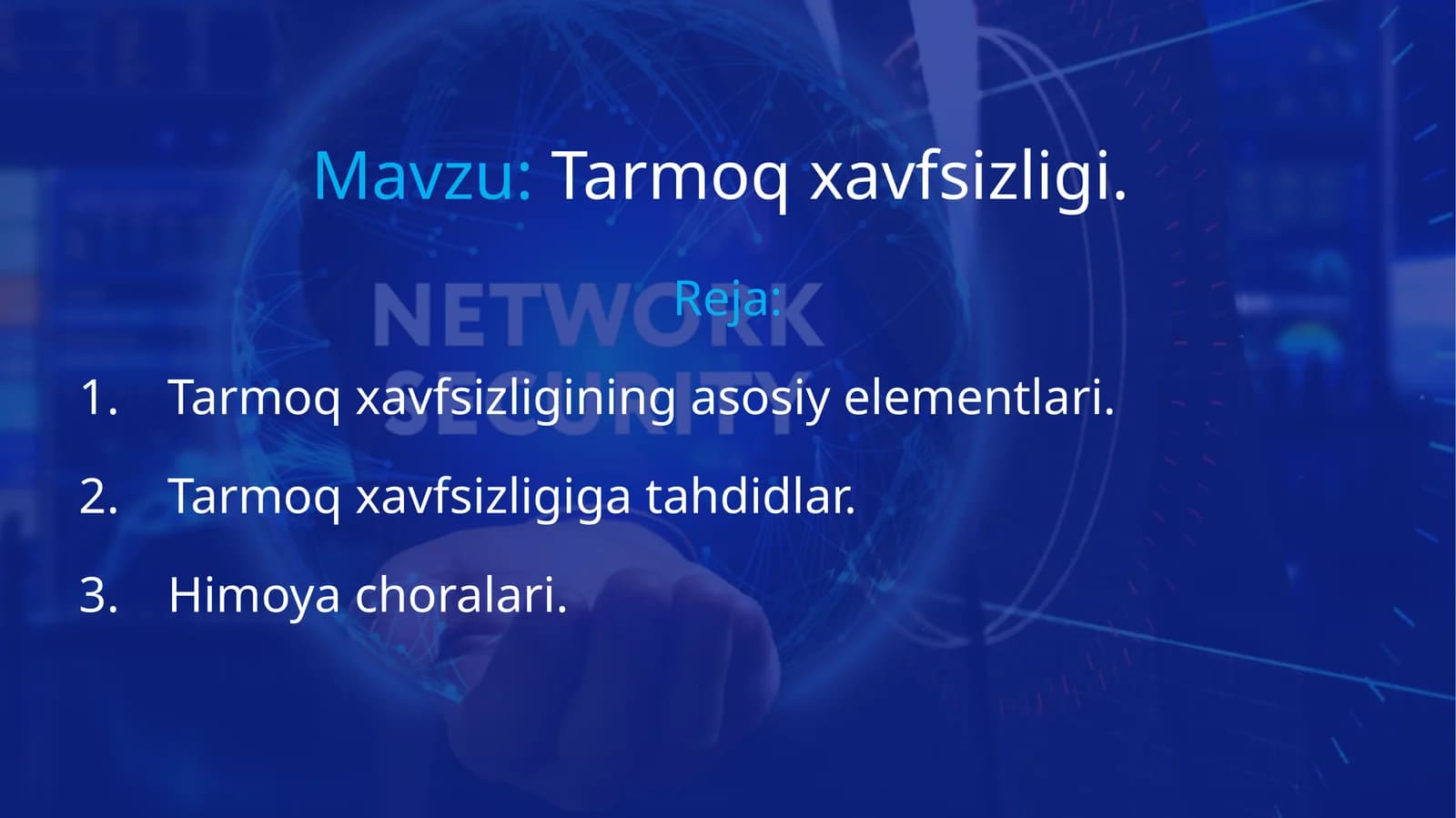 Tarmoq xavfsizligi