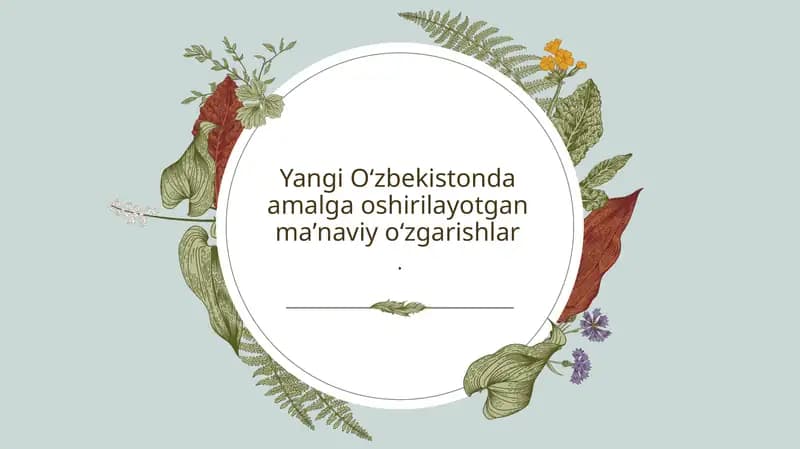 Maʼnaviy taraqqiyot