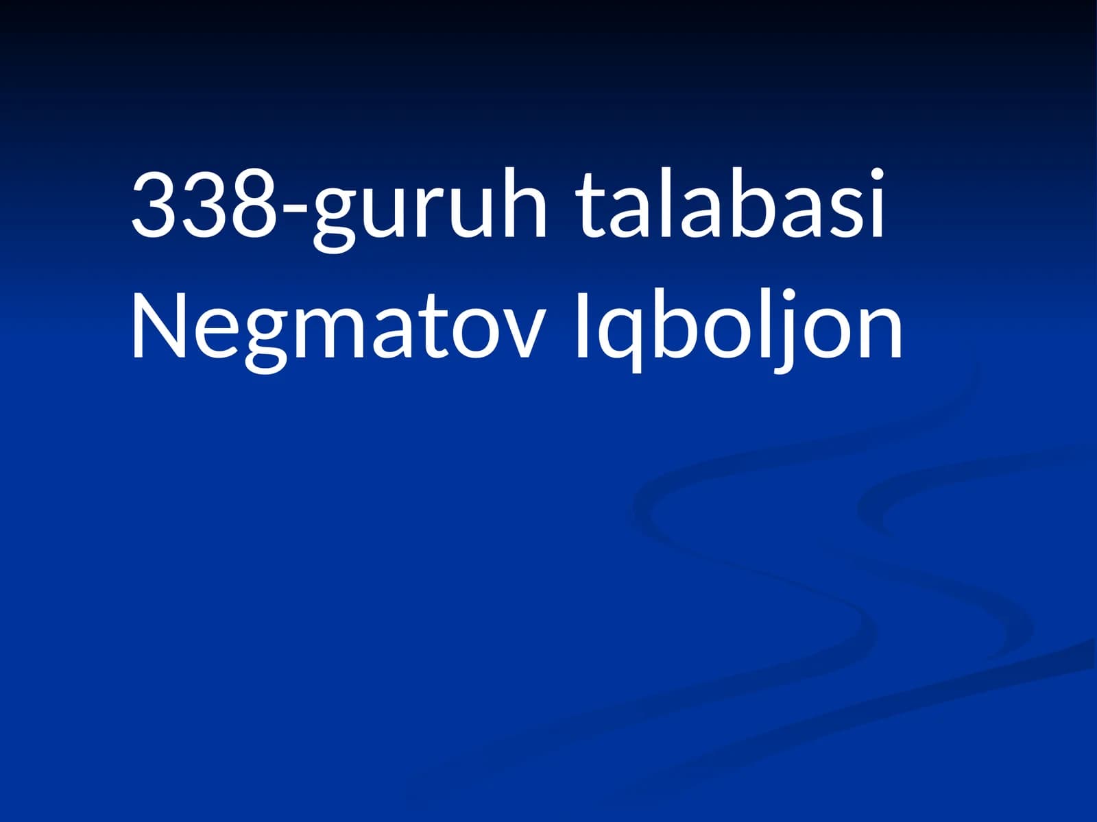 GIPERTONIYAKASALLIGI