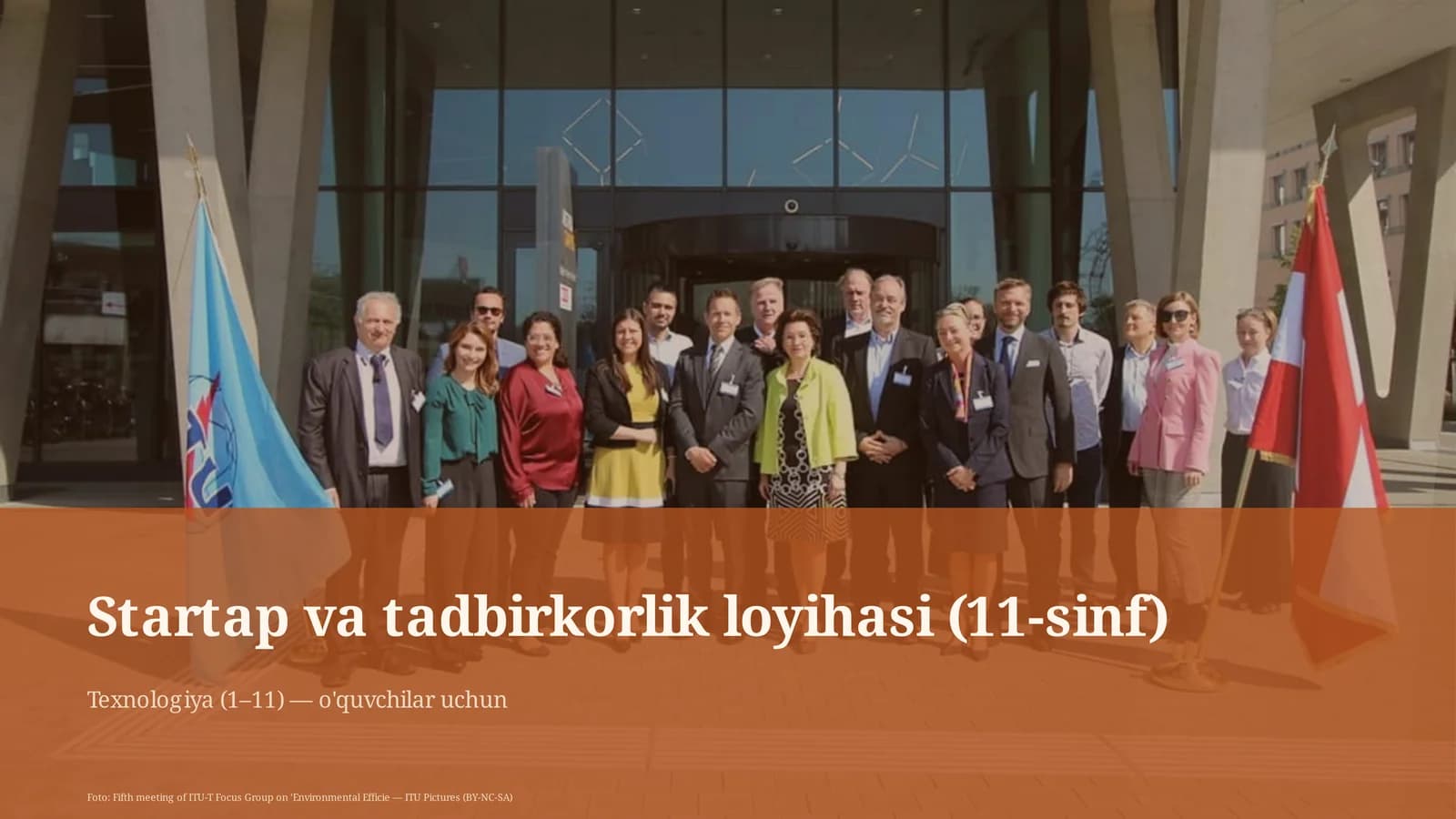 Startap va tadbirkorlik loyihasi (11-sinf)