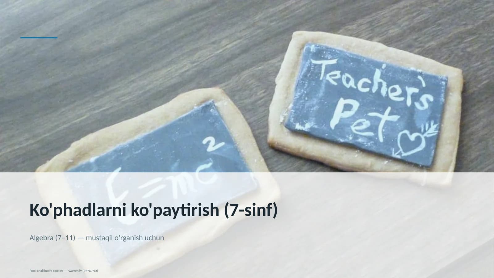 Ko'phadlarni ko'paytirish (7-sinf)