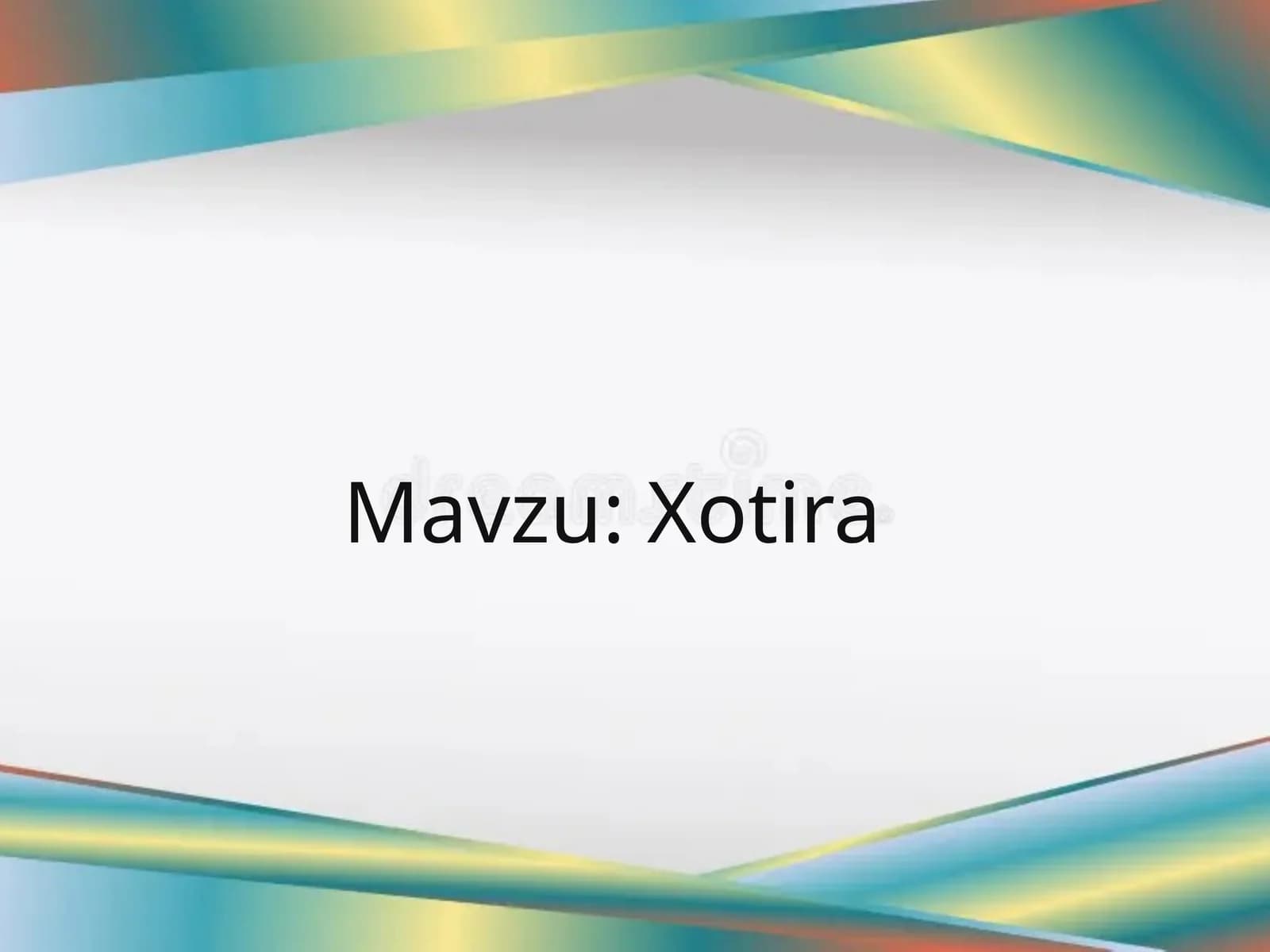 Xotira