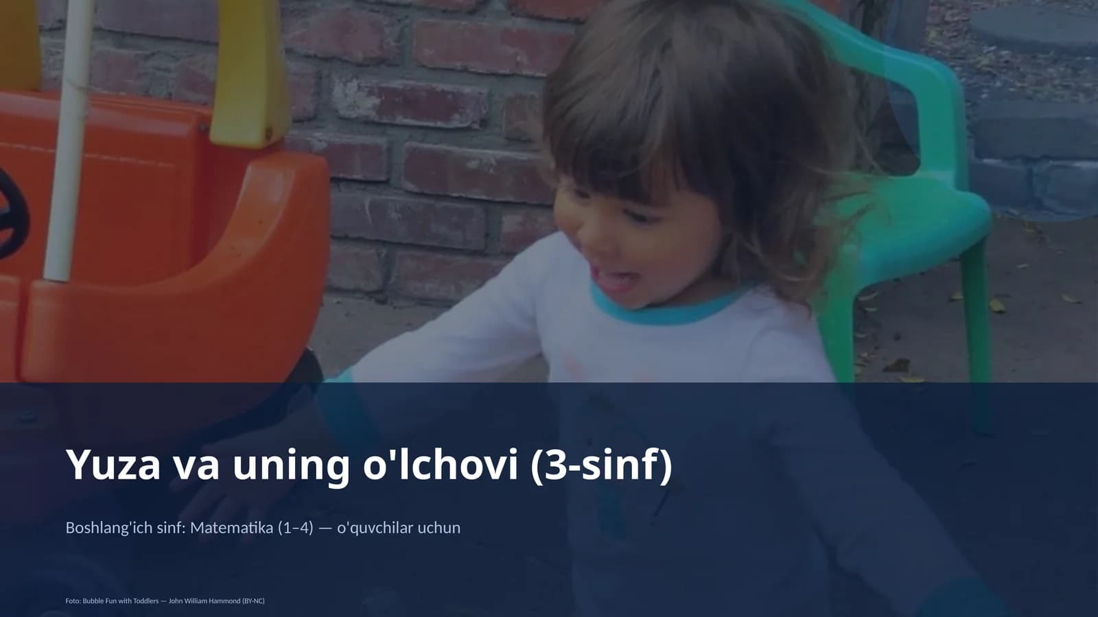 Yuza va uning o'lchovi (3-sinf)