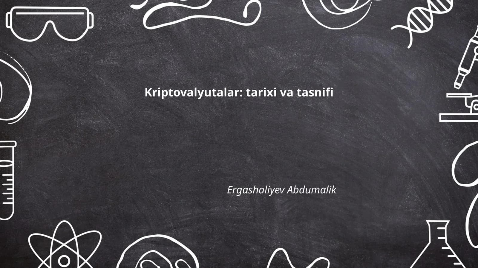 Kriptovalyutalar: tarixi va tasnifi