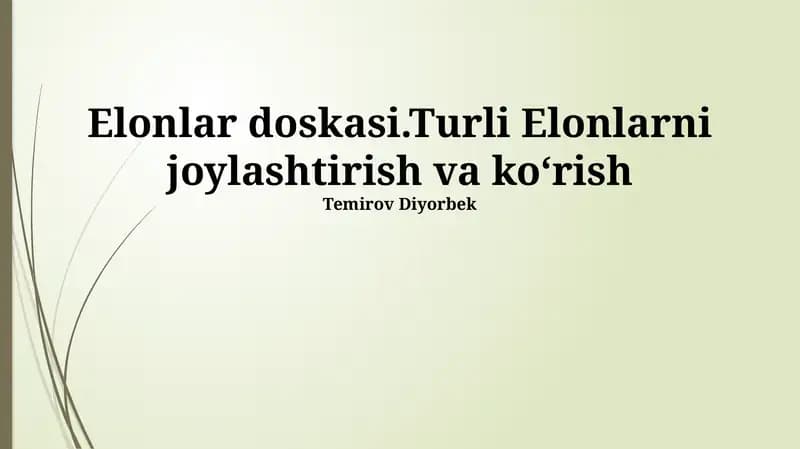 Elonlar doskasi