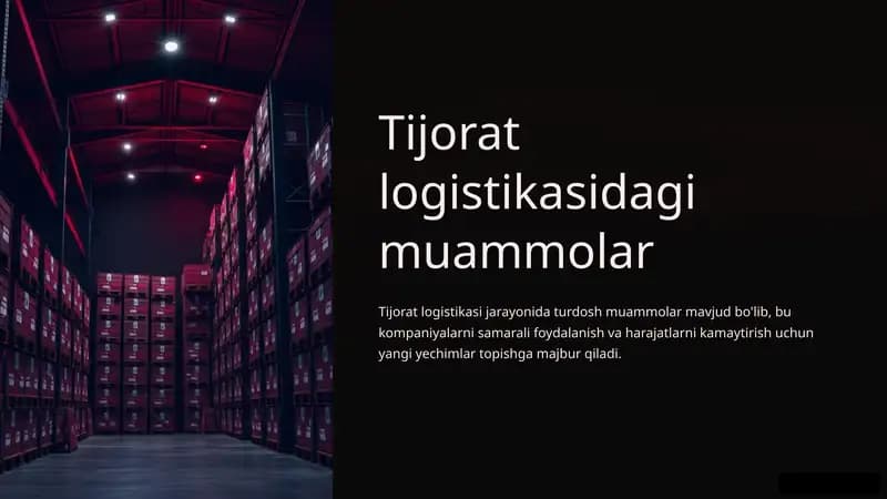Tijorat logistikasi
