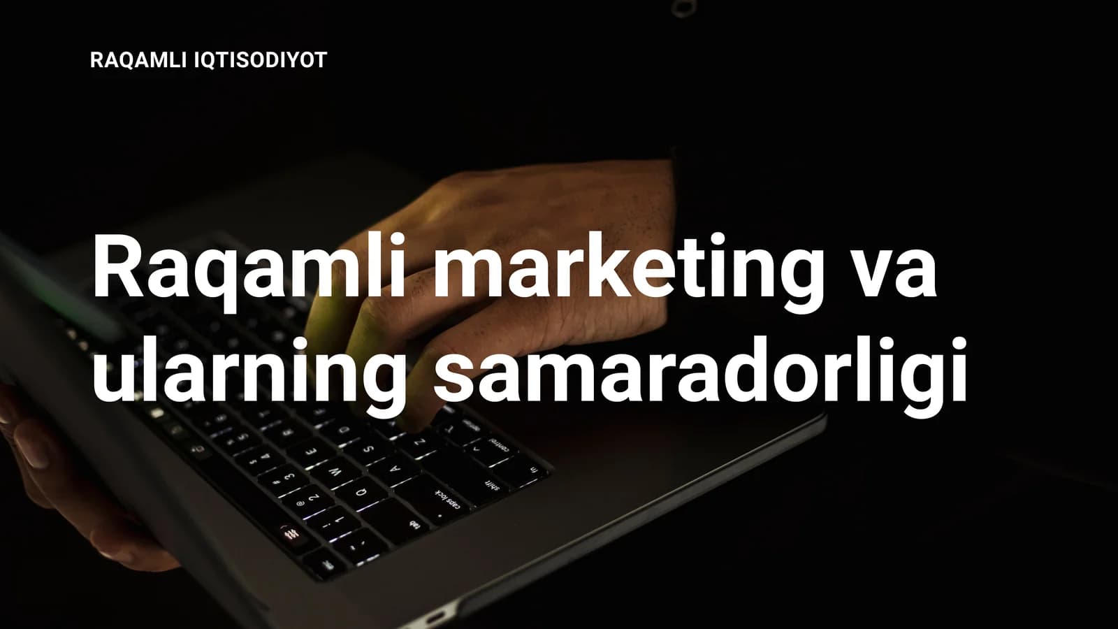 Raqamli Marketing