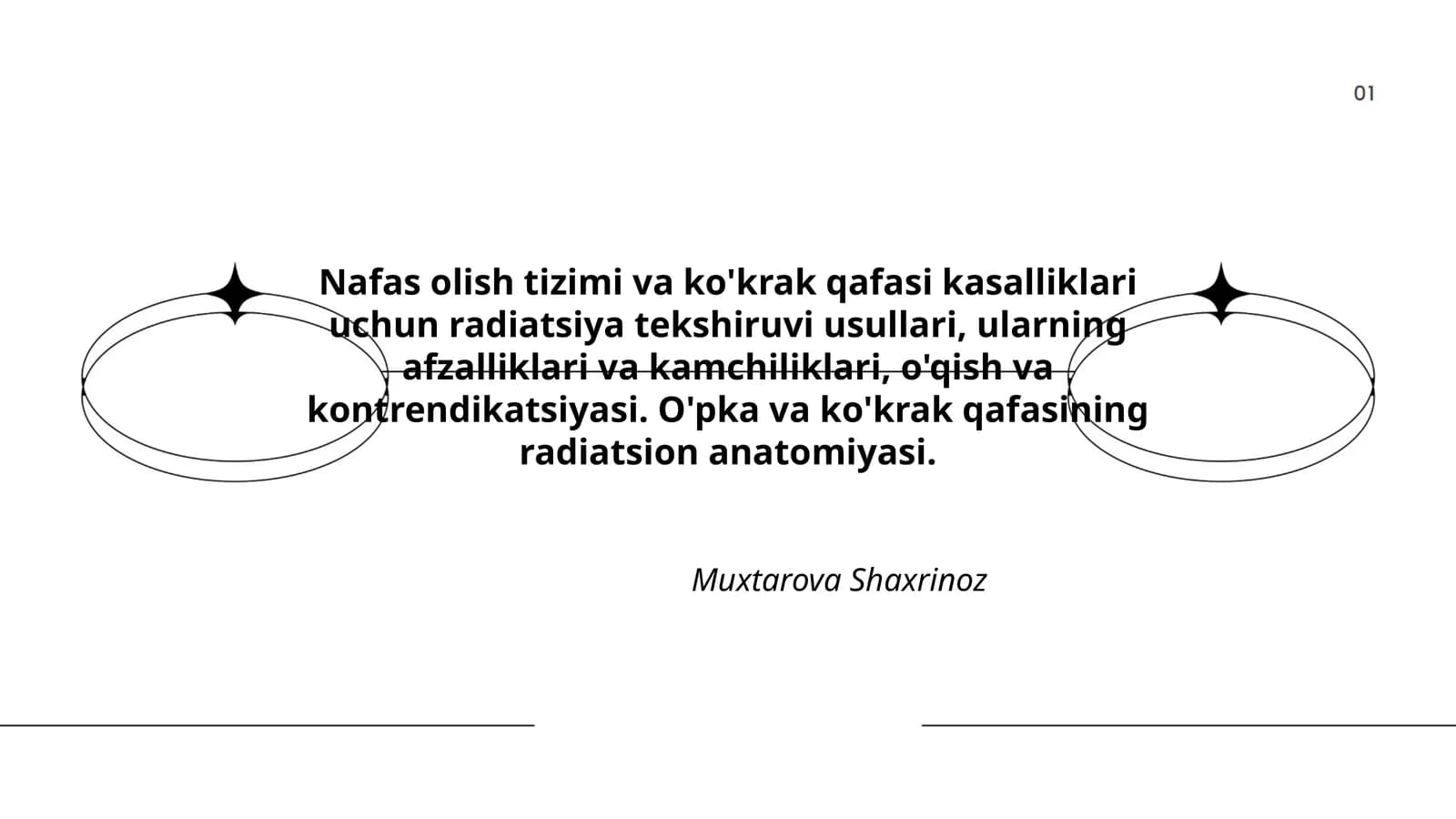 Nafas olish tizimi va ko'krak qafasi kasalliklari uchun radiatsiya tekshiruvi usullari