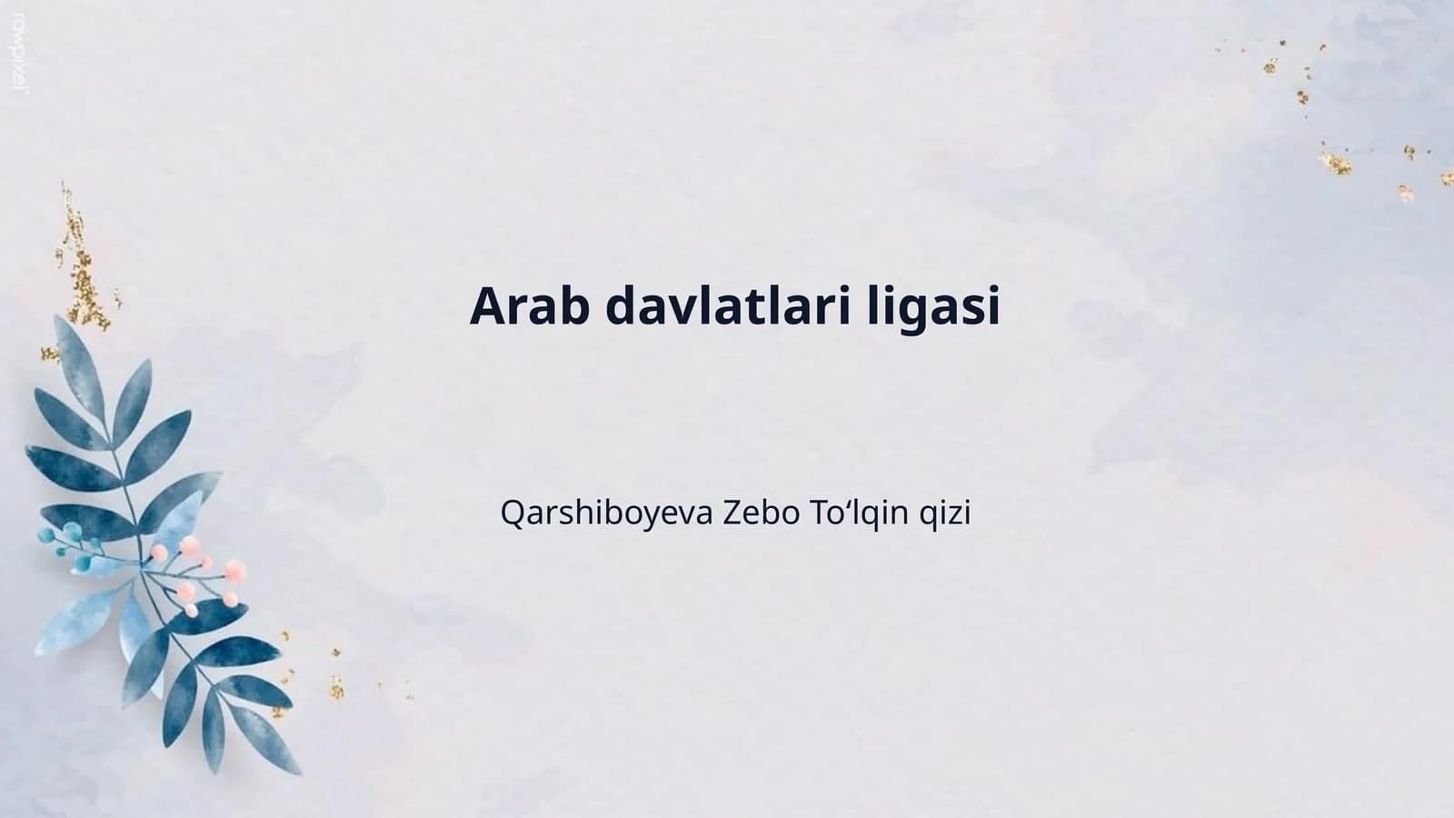 Arab davlatlari ligasi