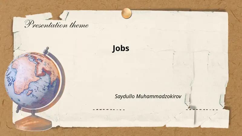 Jobs