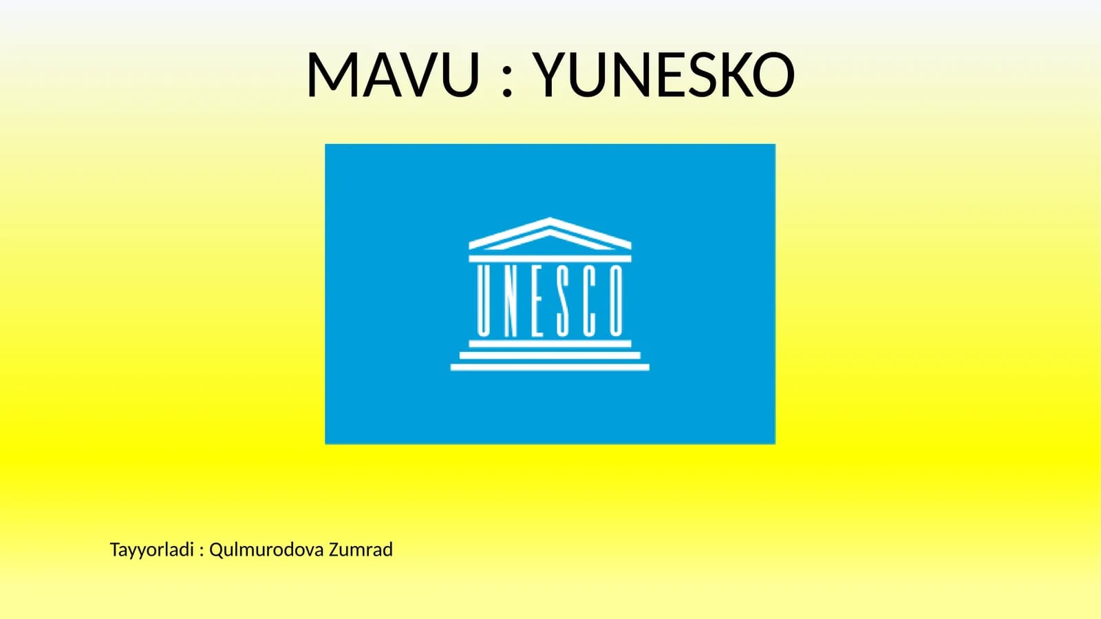 YUNESKO