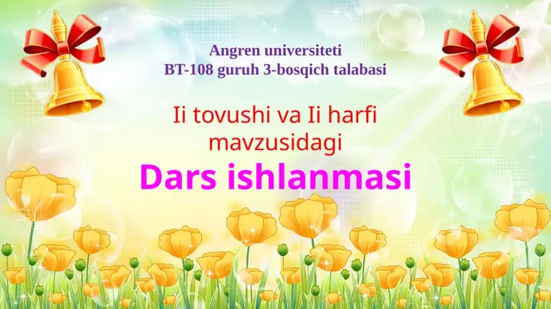 Darsning Maqsadi