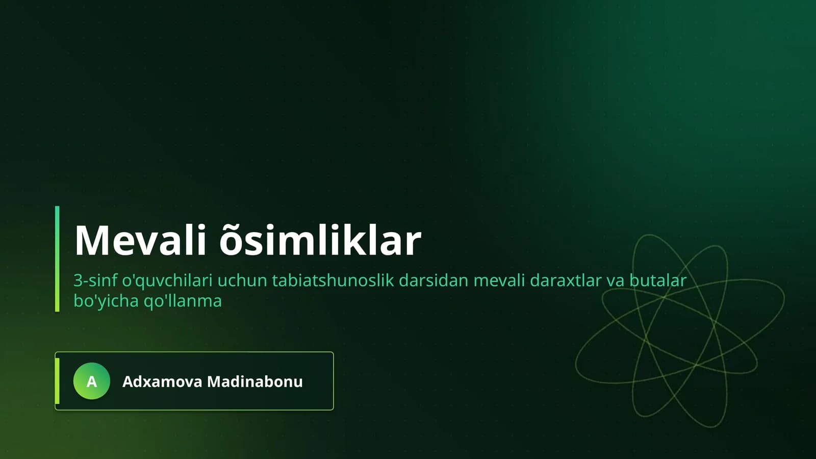 Mevali õsimliklar