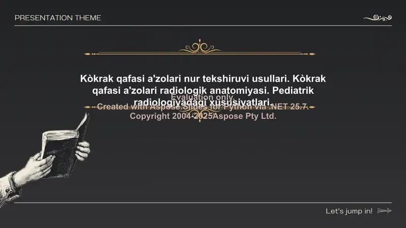 Ko'krak qafasi a'zolari nur tekshiruvi usullari
