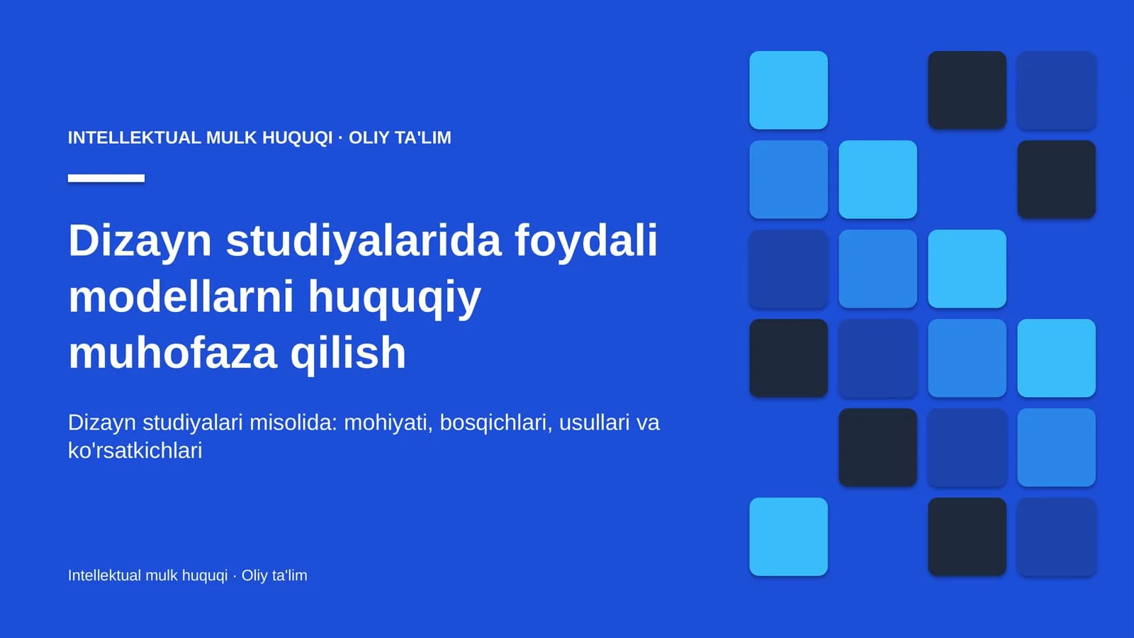 Intellektual Mulk Huquqi
