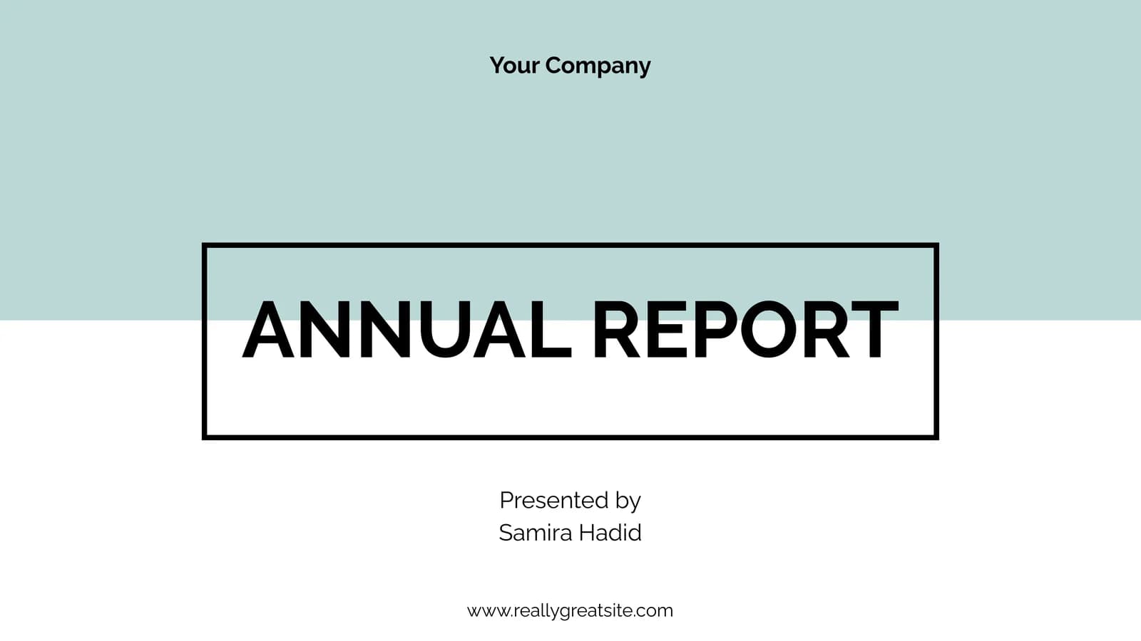ANNUAL REPORT