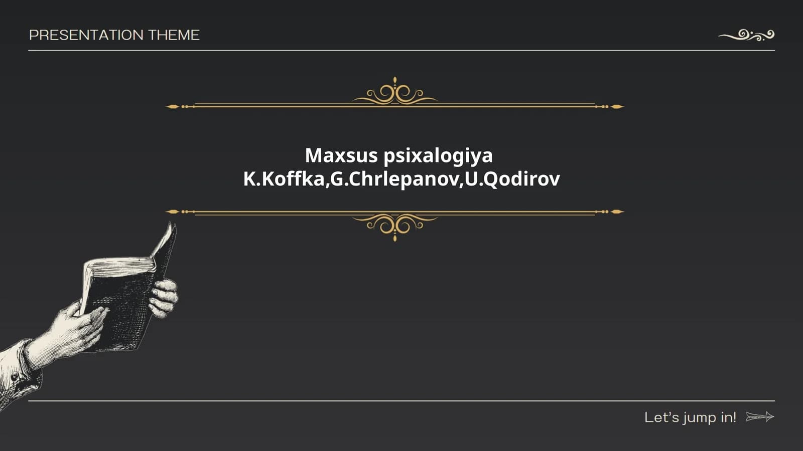Maxsus psixologiya