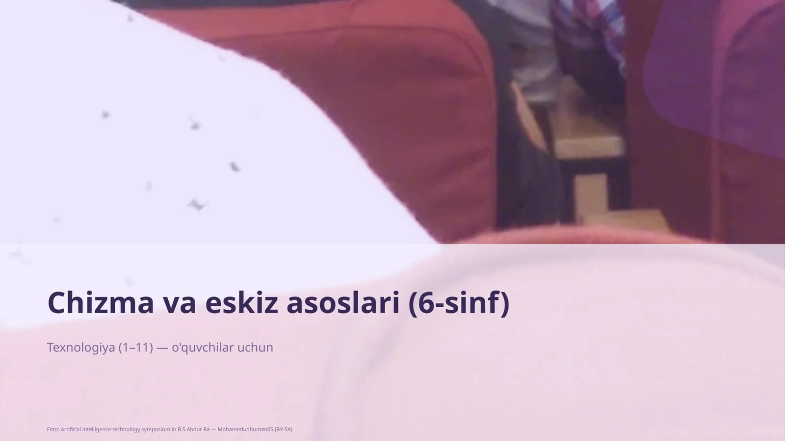 Chizma va eskiz asoslari (6-sinf)