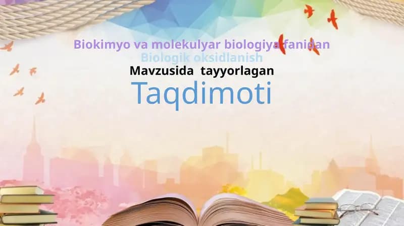 Biologik oksidlanish