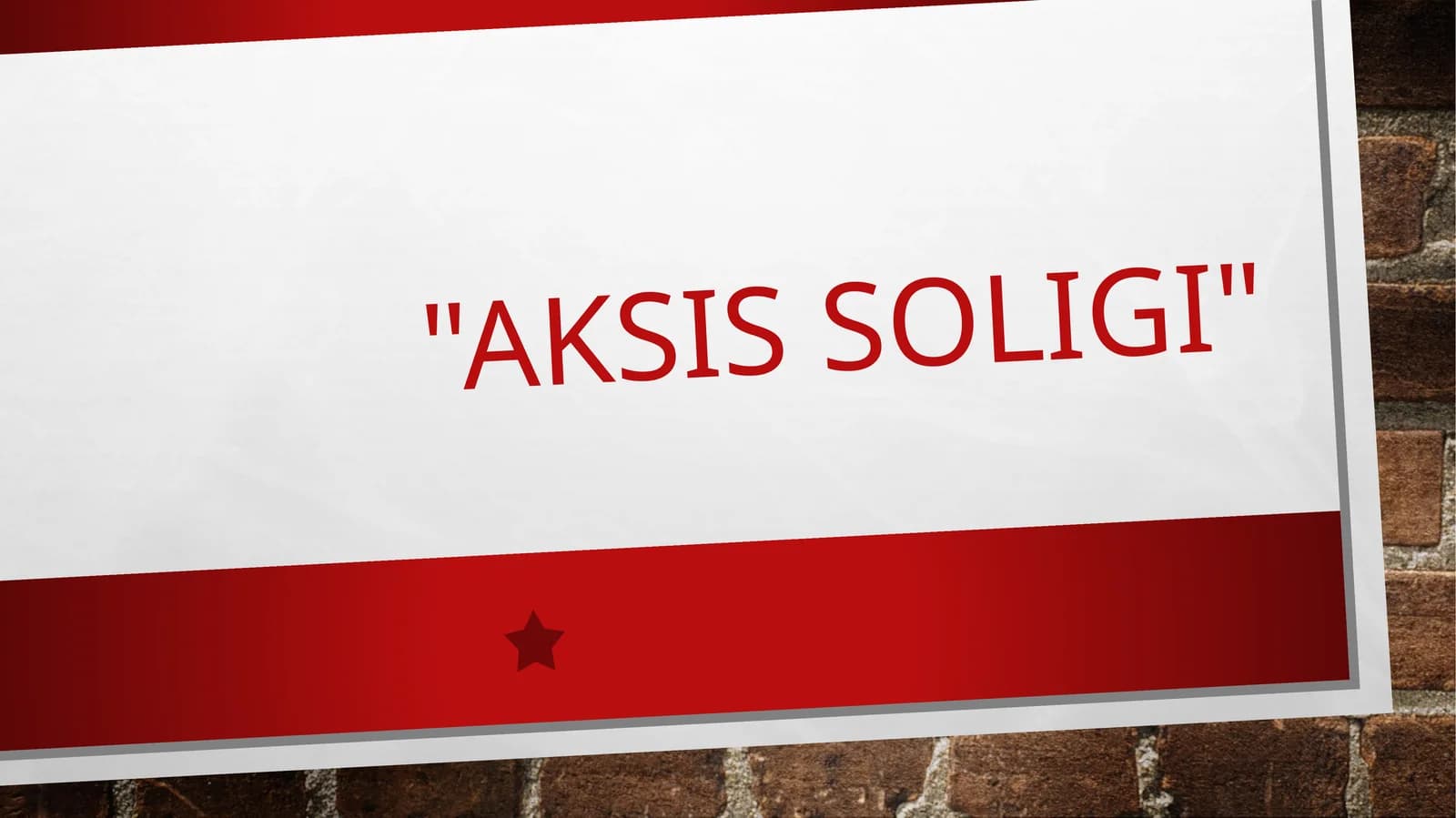 Aksis Soligi