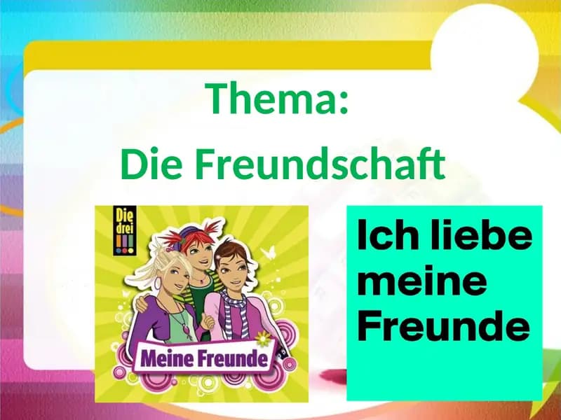 Die Freundschaft