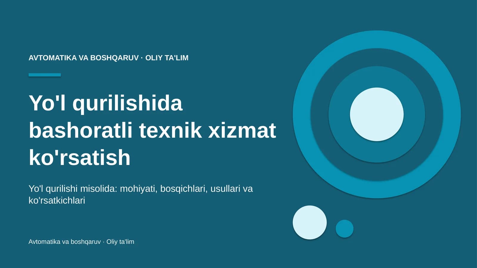 yo'l qurilishida bashoratli texnik xizmat ko'rsatish 9451