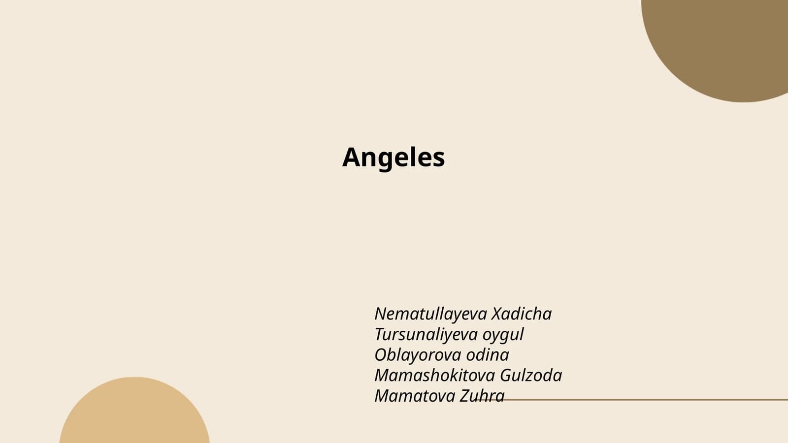 Angeles