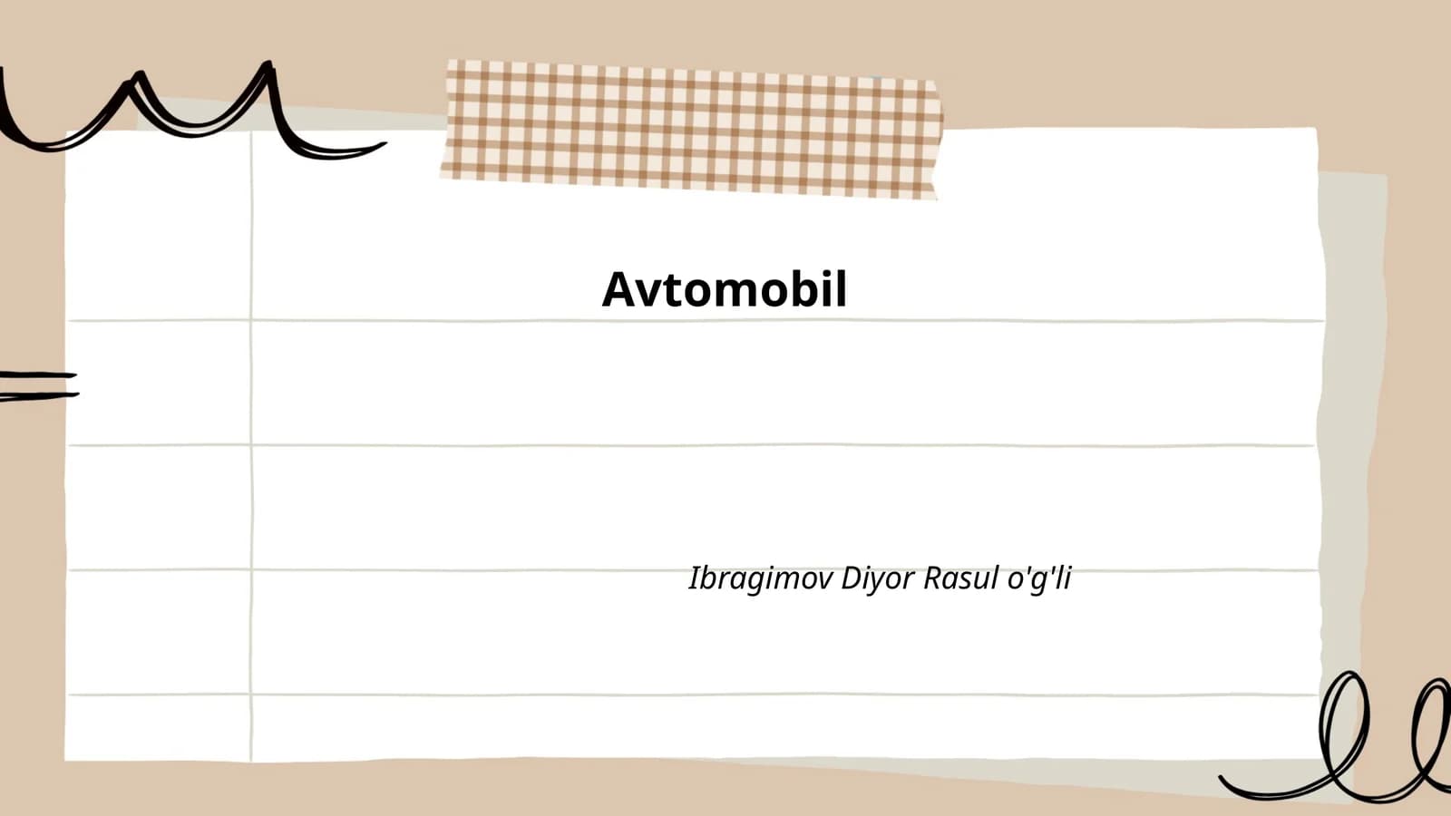 Avtomobil