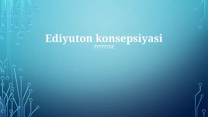Ediyuton konsepsiyasi